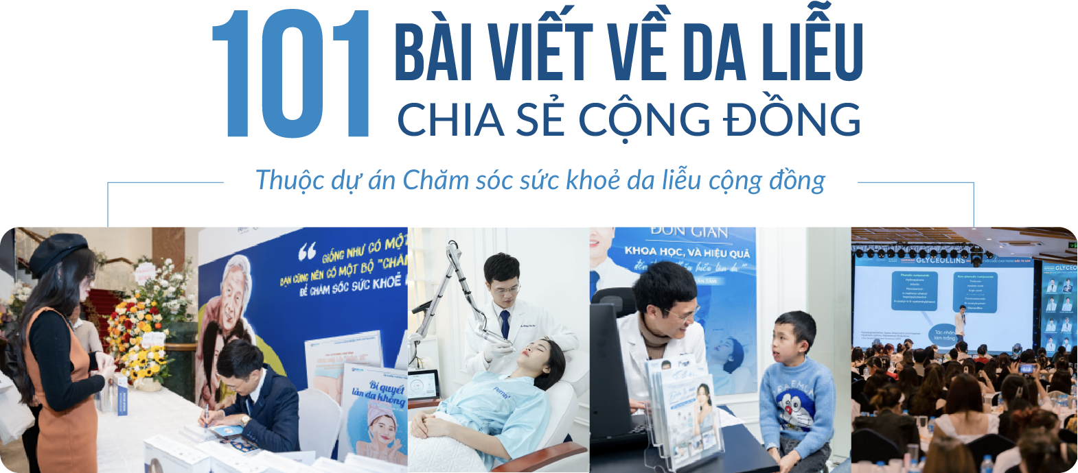 101 bài viết về da liễu chia sẻ cộng đồng